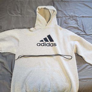 Adidas Grey Hoodie (XXL)